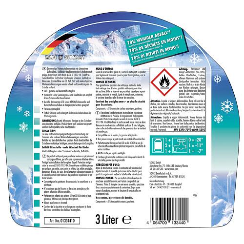Nettoyant vitres hiver AntiFrost + Vision claire prêt à l'emploi jusqu'à -20°C, Ice-fresh Standard 3
