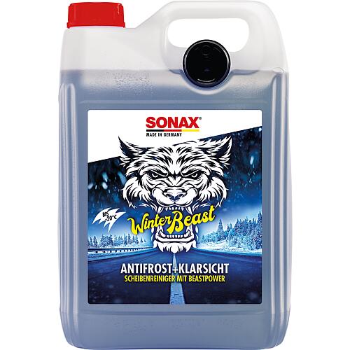 Nettoyant antigel pour vitres SONAX WinterBeast AntiFrost + KlarSicht jusqu'à -20°C Anwendung 1