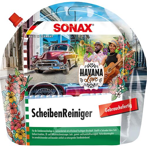 Nettoyant pour vitres d'été SONAX prêt à l'emploi Havana Love Standard 1