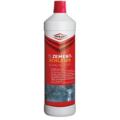 Dissolvant de voile de ciment + dissolvant de calcaire NR. 15 Standard 1