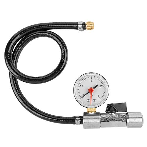 Adaptateur pour remplisseur de récipients, avec Manomètres Standard 1