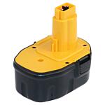 Accumulateur de rechange, compatible Dewalt, Ni-MH, 14,4 V, 3,0 Ah
