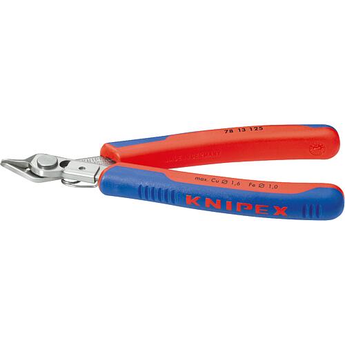Pinces coupantes diagonales  KNIPEX® Super-Knips, inox avec borne à fil Standard 1