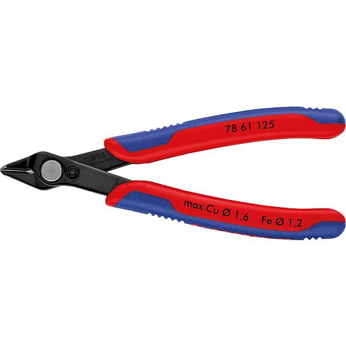 Pinces coupantes diagonales  KNIPEX® Super-Knips, acier spécial bruni pour outil Standard 1