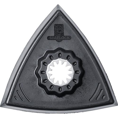 Plaque de ponçage Fein, forme triangulaire, admission STARLOCK Standard 1