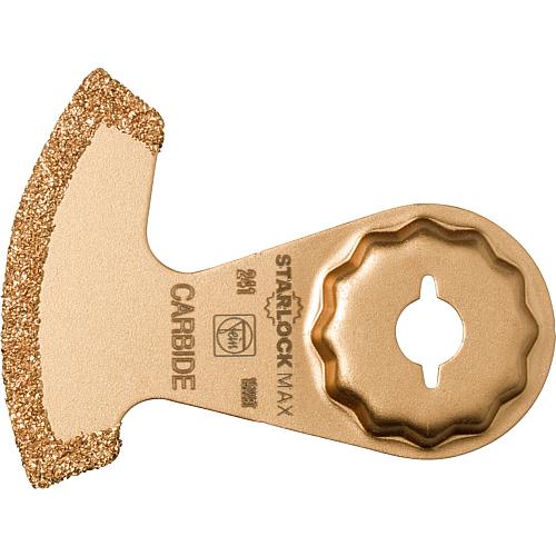 Lame de scie segmentée en métal dur fine, largeur de coupe : env. 2,2 mm Standard 1