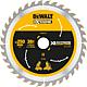 Lame de scie circulaire DeWalt, DT99572 XR Extreme Runtime 36Z 250/30 mm