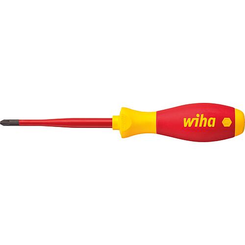 Tournevis VDE-PlusMinus Pozidriv/à fente 3281 SoftFinish® electric slimFix, avec lame à diamètre réduit Standard 1