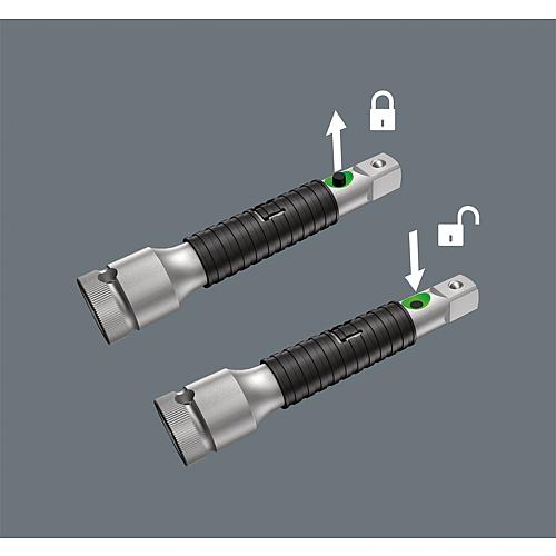 Rallonge "Flexible-Lock" avec douille à rotation rapide Anwendung 1