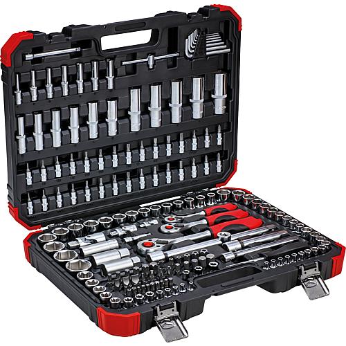 Kit cliquet 1/4“ + 3/8“ + 1/2“, 172 pièces Standard 2