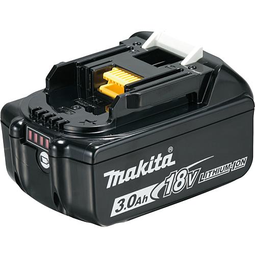 Batterie de rechange Makita BL 1830B, 18V, 300 Ah avec indicateur de batterie