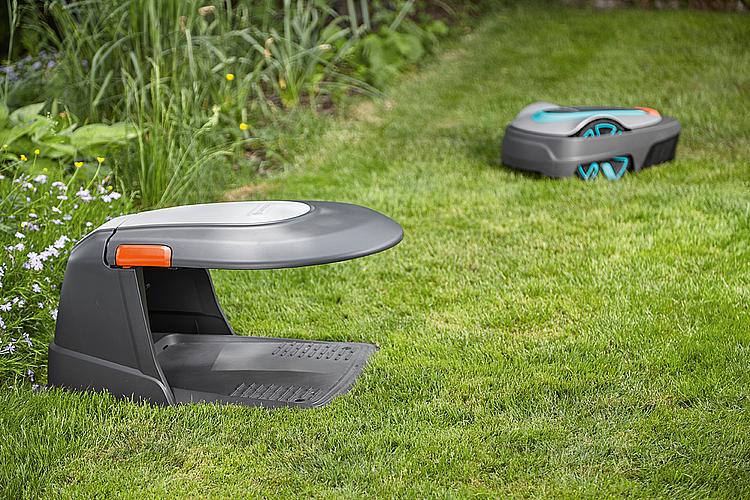 Abri pour robot tondeuse Gardena Sileno City + R70LI + R80LI