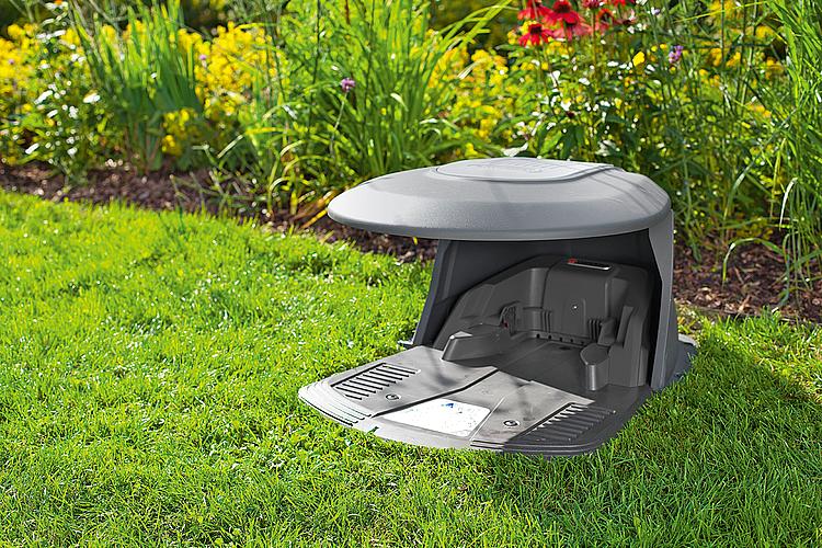 Abri pour robot tondeuse Gardena Sileno City + R70LI + R80LI