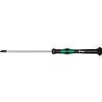Tournevis Phillips pour la mécanique de précision 2050 Séries Kraftform Micro, capuchon pivotant, pointe Black Point