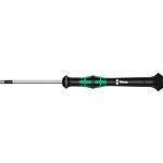 Tournevis pour vis à six pans creux de précision 2054 Séries Kraftform Micro, capuchon pivotant, pointe Black Point, Hex-Plus