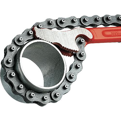 Clé à chaine pour tubes, 4" R/L Anwendung 1