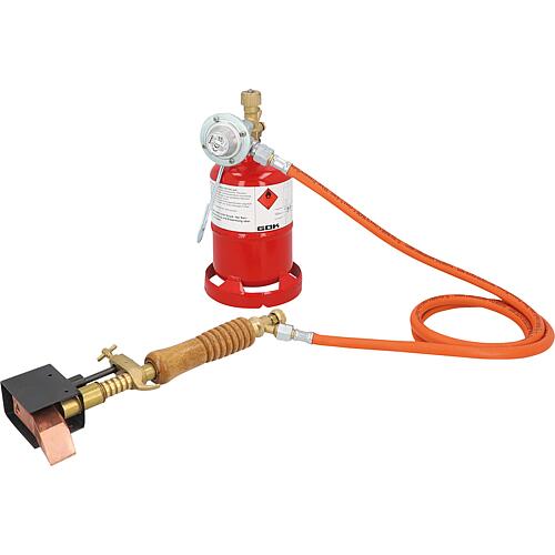 Set de soudage a l'etain propane (Tuyau 3/8"LH x 3/8"LH)