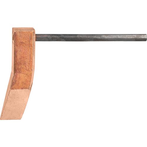 Piece en cuivre plate 250g