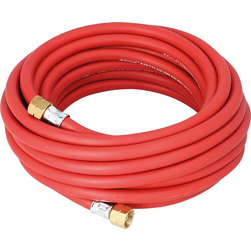 Tuyau souple Acetylene, 10m long raccord R 3/8L x R 3/8 L 6,0 x 3,5 mm