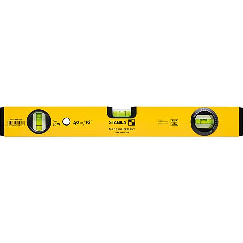 Niveau a bulle Stabila Type 70W, 40cm, avec bulle angulaire rotative