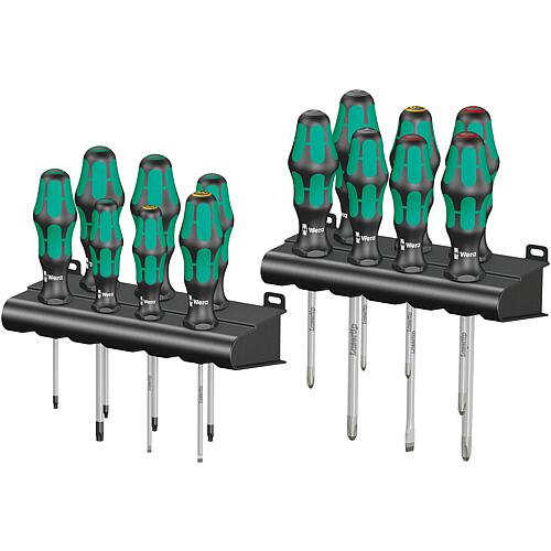 Kit tournevis WERA Kraftform Big Pack 14 pièces, tête fendue, à empreinte cruciforme et Torx