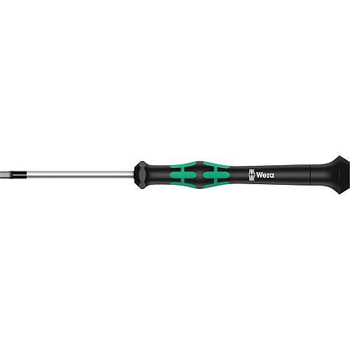 Tournevis pour vis à six pans creux de précision 2054 Séries Kraftform Micro, capuchon pivotant, pointe Black Point, Hex-Plus Standard 1