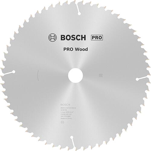 Scie circulaire BOSCH D=305x30mm 60 dents pour scier le bois