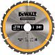 Lame de scie circulaire Ø 216 x 30 mm +24 dents alternes convient pour DeWalt DWS773