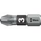 Embouts Pozidriv Wera 855/1 BTZ à emmanchement 1/4", courts, extra-rigides avec zone BiTorsion, PZ3 x 25 mm