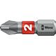 Embouts Phillips Wera 851/1 BTZ à emmanchement 1/4", courts, extra-rigides avec zone BiTorsion, PH2 x 25 mm