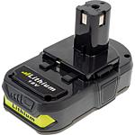 Batterie de rechange pour Ryobi, Li-Ion, 18 V, 2,0 Ah