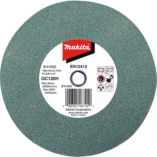 Pierre a affuter de rechange MAKITA Ø 160 x 16,0 x 12,7 mm avec granulometrie 60