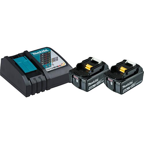 Kit de batteries18 V, 2 x 4,0 Ah + 1 chargeur Standard 1