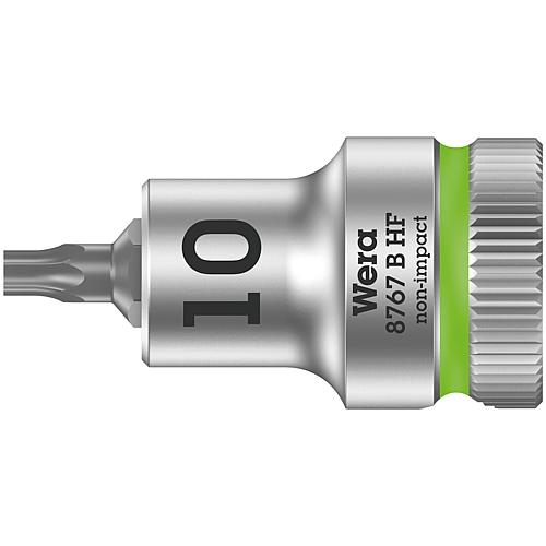 Douilles pour cliquet Torx® 8767 B HF douille à embout avec entraînement 3/8", courte, avec fonction de retenue Standard 1