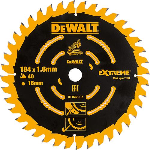 Lame de scie circulaire Extreme, pour bois dur, mélamine, bois tendre, panneaux stratifiés et plaqués Standard 1