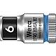 Douilles pour cliquet 6 pans Wera 8790 HMA HF à emmanchement 1/4", métrique, courtes, avec fonction de retenue, SW 6,0 x 23 mm