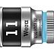 Douilles pour cliquet 6 pans Wera 8790 HMA HF à emmanchement 1/4", métrique, courtes, avec fonction de retenue, SW 11,0 x 23 mm