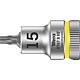 Douilles pour cliquet Torx® Wera 8767 B HF douille à embout avec entraînement 3/8", courte, avec fonction de retenue, T15 x 35 mm