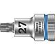 Douilles pour cliquet Torx® Wera 8767 B HF douille à embout avec entraînement 3/8", courte, avec fonction de retenue, T27 x 35 mm