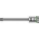 Douilles pour cliquet Torx® Wera 8767 B HF douille à embout avec entraînement 3/8", longue, avec fonction de retenue, T45 x 100 mm