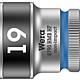 Douilles pour cliquet 6 pans Wera 8790 HMB HF à emmanchement 3/8", métrique, courtes, avec fonction de retenue, SW 19,0 x 29 mm