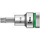 Douilles pour cliquet Torx® Wera 8767 C HF douille à embout avec entraînement 1/2", courte, avec fonction de retenue, T45 x 60 mm