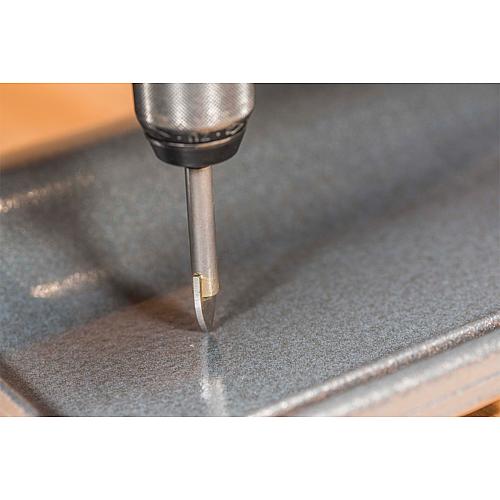 Foret verre et carrelage heller® 3900 QUICKBIT CERAMICMASTER, tige hexagonale (1/4" HEX) Anwendung 1
