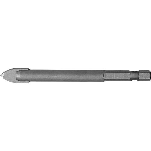 Foret verre et carrelage heller® 3900 QUICKBIT CERAMICMASTER, tige hexagonale (1/4" HEX) Standard 1