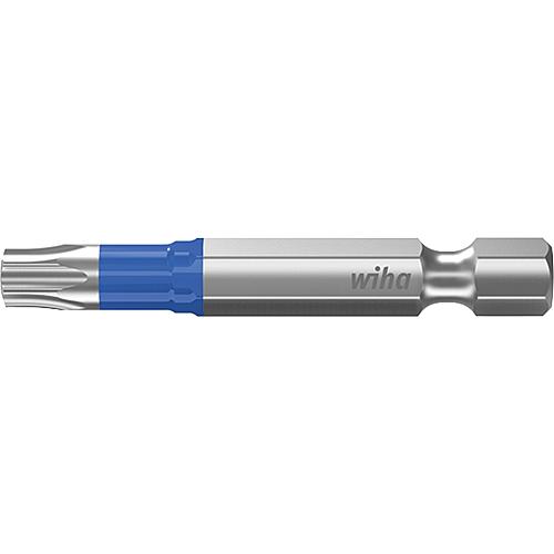 Embouts de vissage en T Torx® wiha 7045T à emmanchement 1/4", longs, avec zone de torsion, T25 x 50 mm, Cond. = 5 pièces