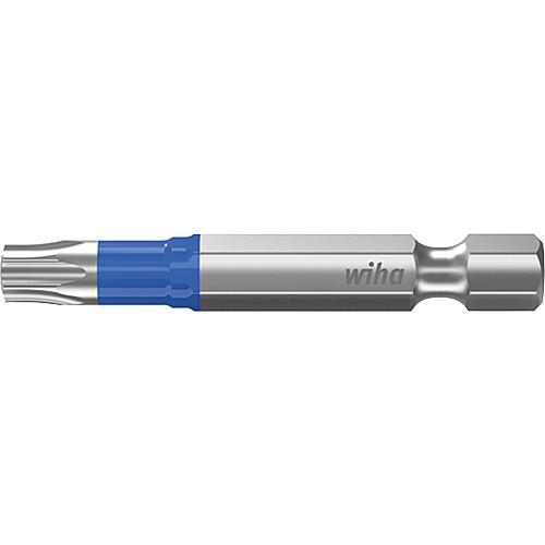 Embouts de vissage à choc Torx® T wiha 7045T avec empreint T 1/4", longs, avec zone de torsion, T40 x 50 mm, Cond. = 5 pièces