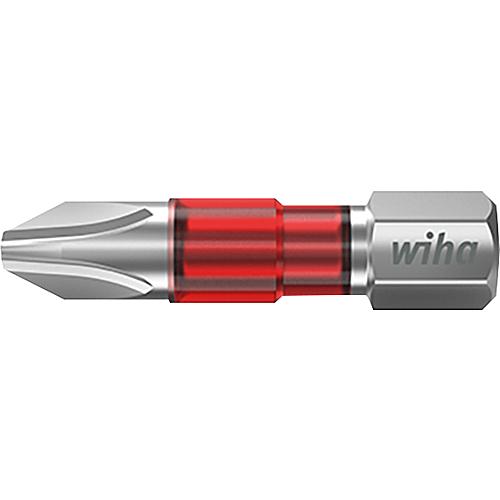 Embouts Phillips TY 7011TY à emmanchement 1/4", courts, avec zone de torsion, Cond. = 5 pièces Standard 1