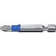 Embouts Phillips T wiha 7041T à emmanchement 1/4", longs, avec zone de torsion, PH2 x 25 mm, Cond. = 5 Pièces