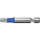 Embouts de vissage à choc Torx® T wiha 7045T avec empreint T 1/4", longs, avec zone de torsion, T40 x 50 mm, Cond. = 5 pièces
