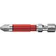 Embouts de vissage à choc Pozidriv TY wiha 7042TY à emmanchement 1/4", longs, avec zone de torsion, PZ2 x 49 mm, Cond. = 5 Pièces